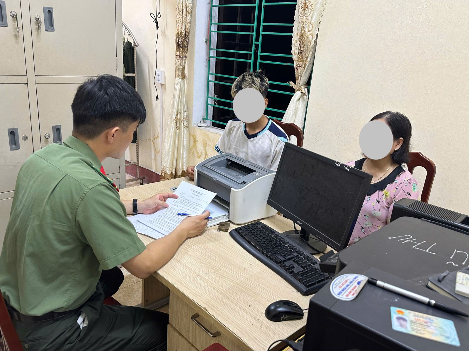 Công an xã Vũ Tiên phát hiện, xử lý trường hợp đăng tải nội dung xấu độc trên mạng xã hội, tiềm ẩn nguy cơ gây mất an ninh trật tự