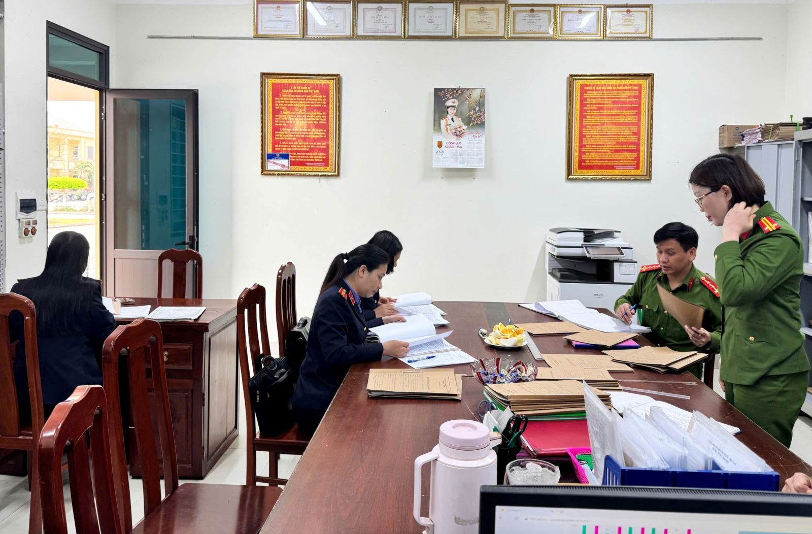 Viện kiểm sát nhân dân tỉnh phối hợp Công an tỉnh tăng cường kiểm sát trong công tác tạm giữ, tạm giam, thi hành án phạt tù 