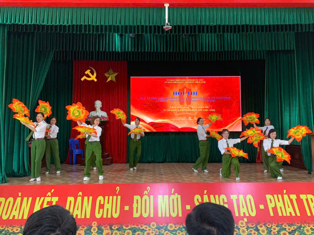Sôi nổi hội thi lực lượng tham gia bảo vệ ANTT ở cơ sở giỏi xã Đông Thụy Anh lần thứ I năm 2026