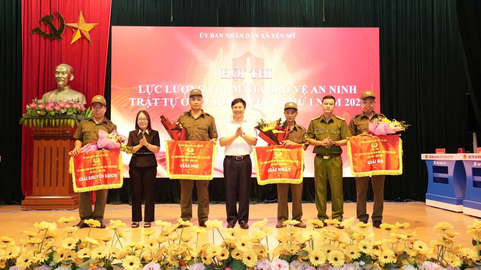 Công an xã Yên Mỹ tham mưu UBND xã tổ chức thành công Hội thi “Lực lượng tham gia bảo vệ an ninh, trật tự ở cơ sở giỏi” lần thứ I năm 2026
