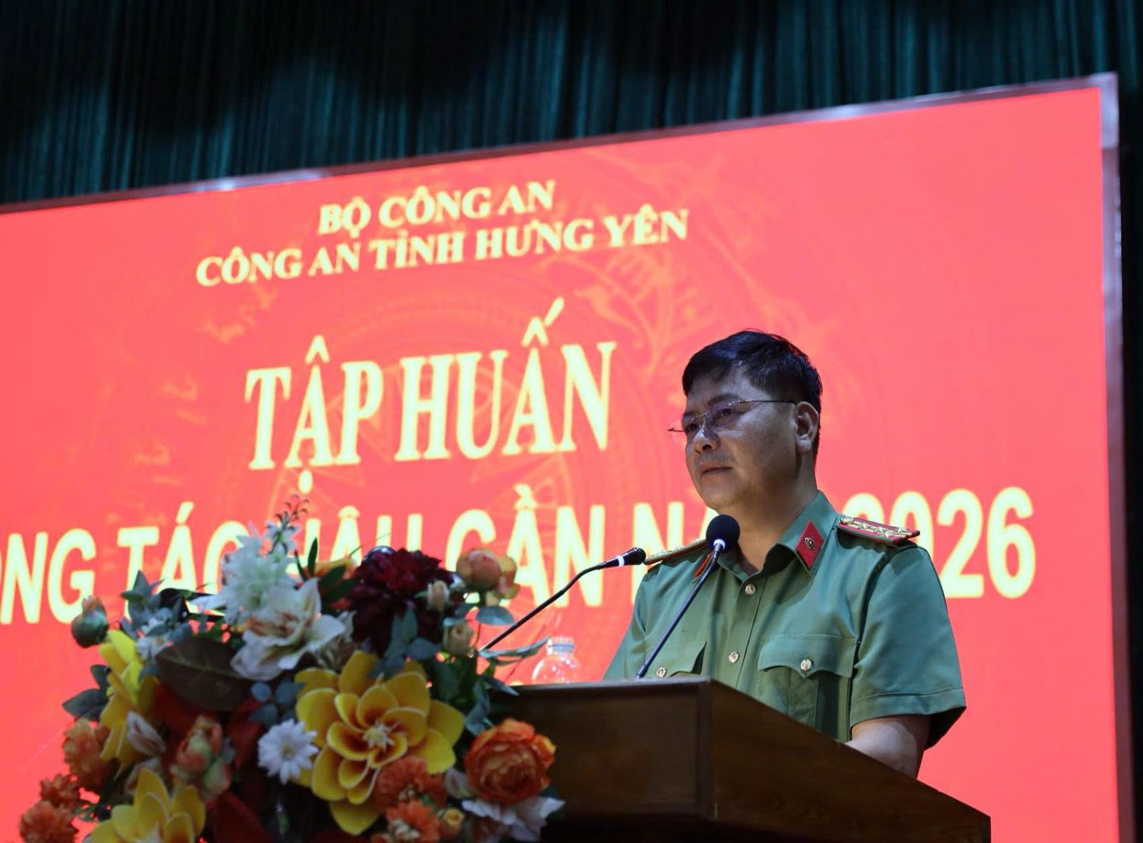 Công an tỉnh tổ chức tập huấn công tác Hậu cần năm 2026