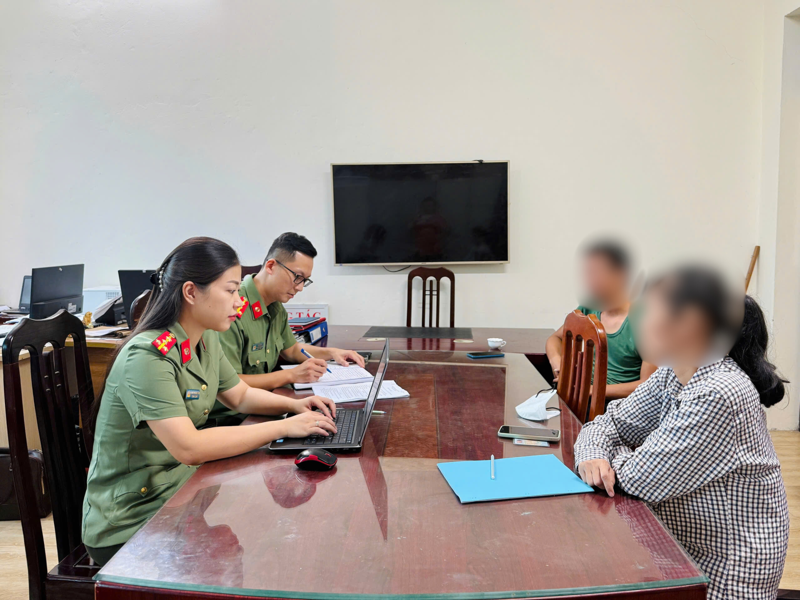 Công an phường Thái Bình: Tăng cường rà soát thông tin, xử lý vi phạm trên không gian mạng