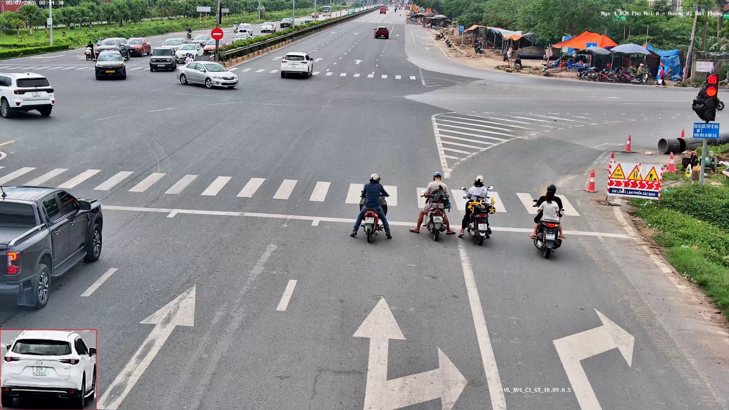 Trong tuần, ghi nhận 155 lượt phương tiện vi phạm Luật trật tự, an toàn giao thông đường bộ bị xử lý phạt nguội