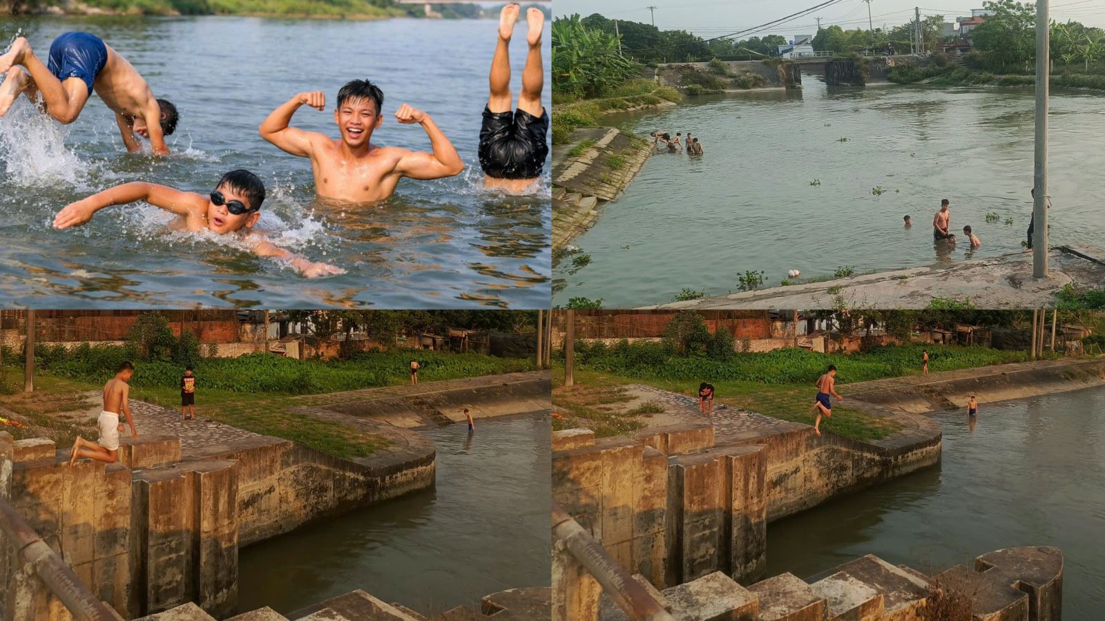 Công an xã Trà Giang tăng cường tuyên truyền, nâng cao ý thức phòng, chống đuối nước