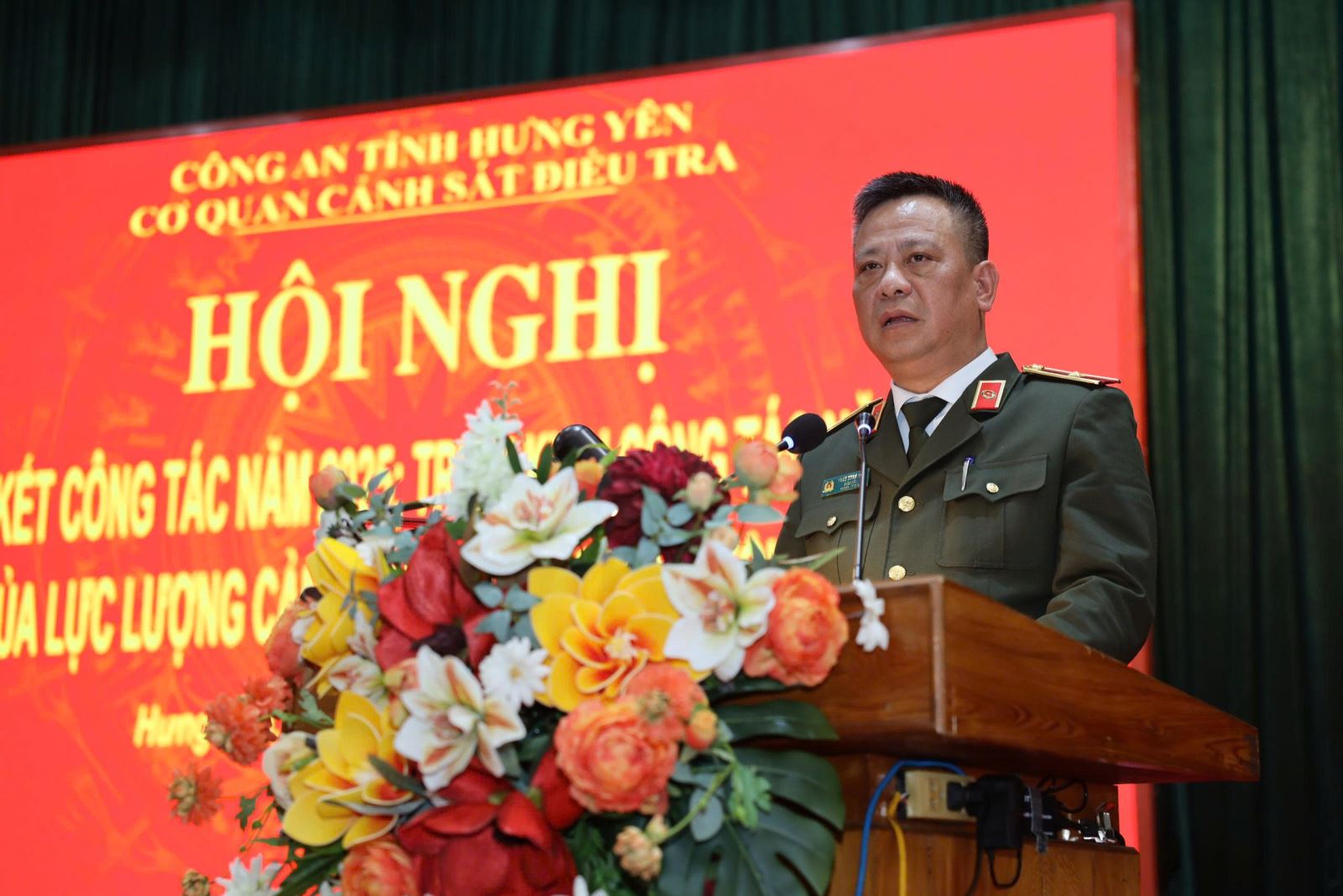 Hội nghị tổng kết công tác năm 2025, triển khai công tác năm 2026 của  hệ lực lượng Cảnh sát phòng chống tội phạm