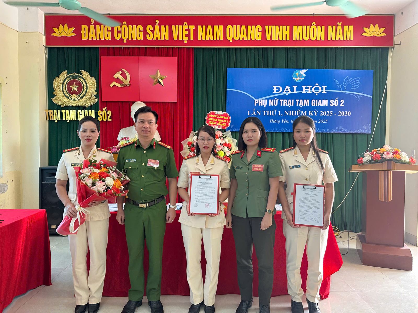 Đại hội phụ nữ cơ sở Trại tạm giam số 2 diễn ra thành công, tốt đẹp