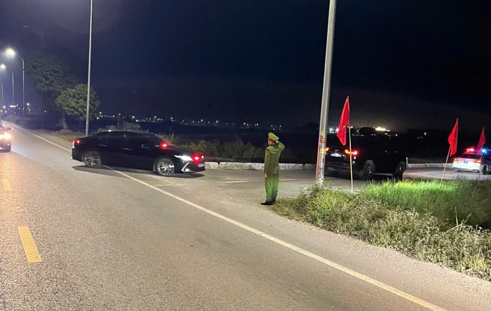 Công an xã Nguyễn Trãi bảo đảm an ninh, an toàn Ngày hội Đại đoàn kết toàn dân tộc năm 2025