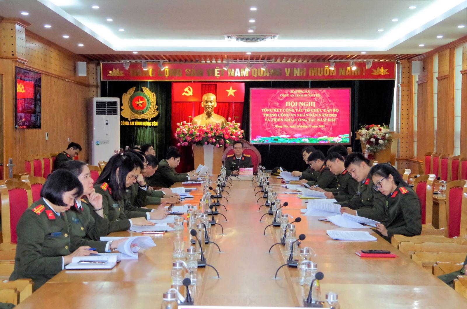 Bộ Công an triển khai công tác tổ chức cán bộ trong Công an nhân dân năm 2026