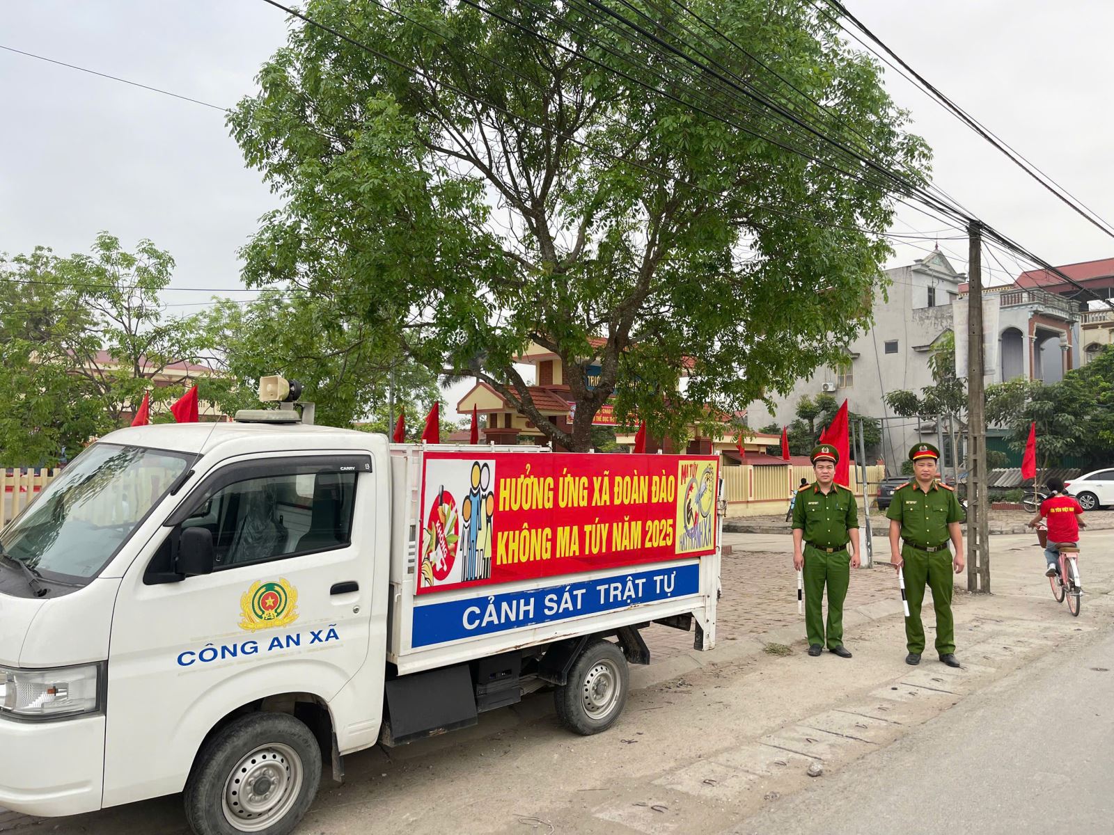 Công an xã Đoàn Đào đảm bảo an ninh, trật tự Đại hội thể dục thể thao xã Đoàn Đào lần thứ I năm 2026