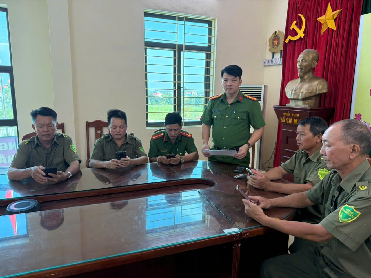 Công an xã Phạm Ngũ Lão – đánh giá kết quả sau tháng triển khai mô hình “Ba chủ động về An ninh quốc gia” 