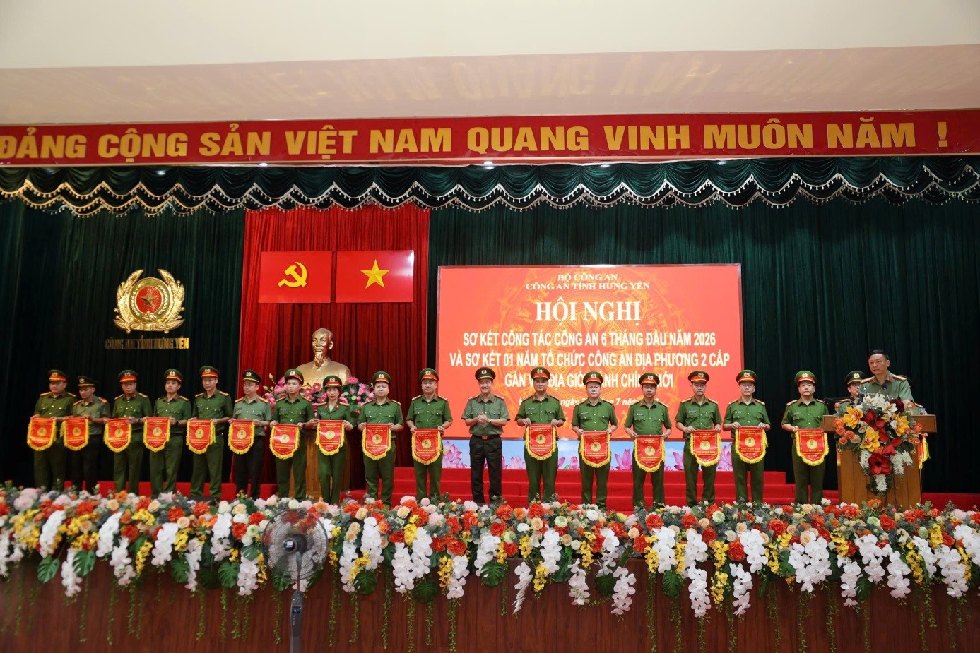 Công an xã Ái Quốc phát huy vai trò nòng cốt, xứng đáng là lá cờ đầu trong phong trào thi đua “Ba Nhất”