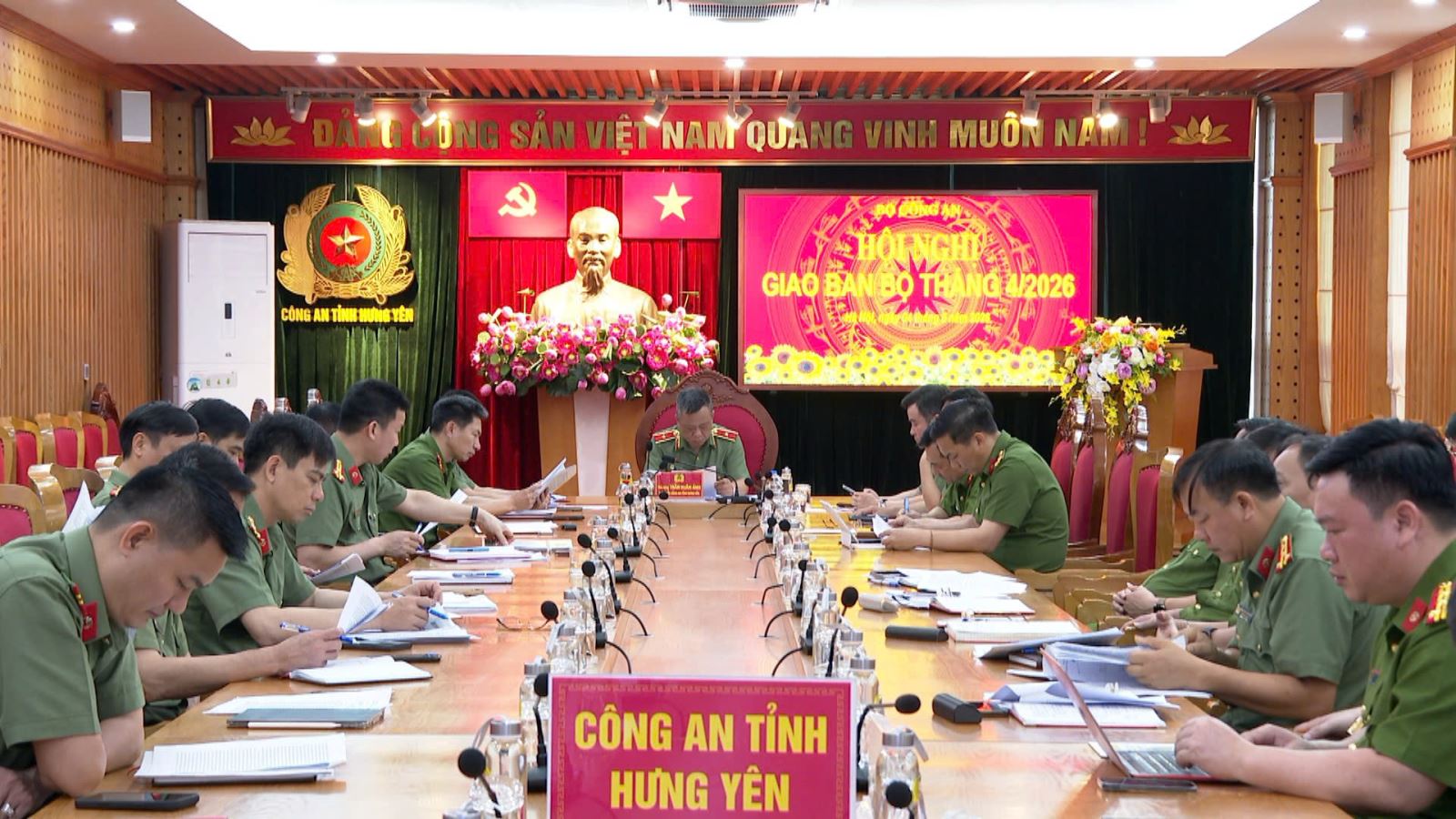 Bộ Công an giao ban công tác tháng 4/2026