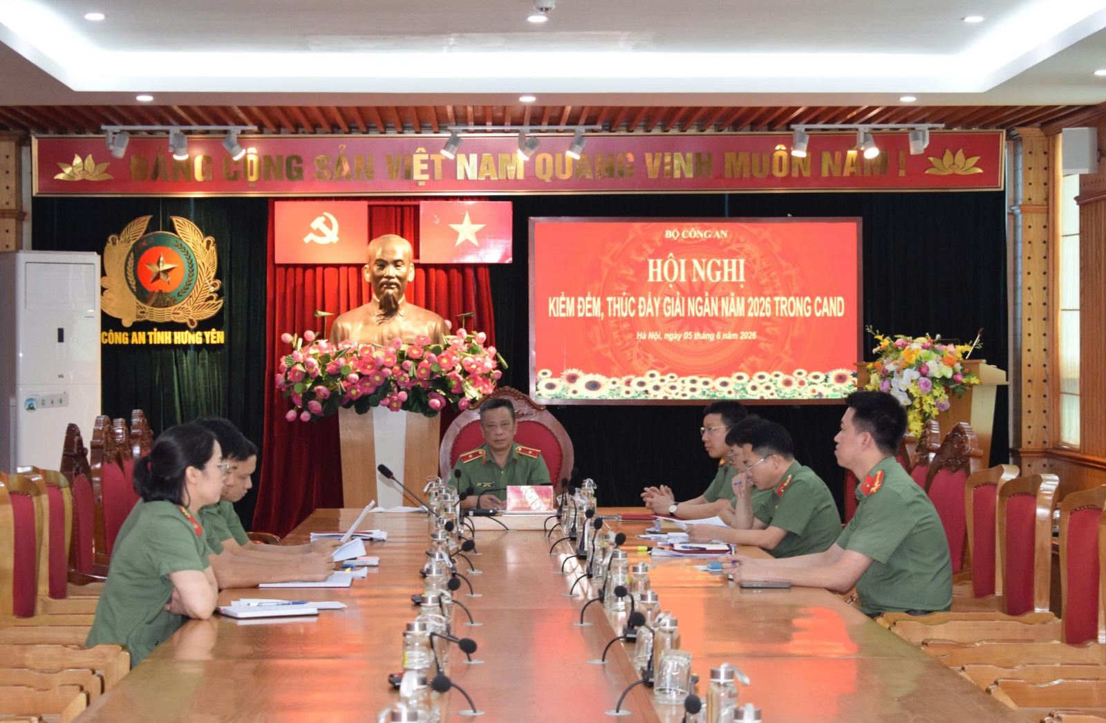 Hội nghị kiểm đếm, thúc đẩy giải ngân năm 2026 trong Công an nhân dân