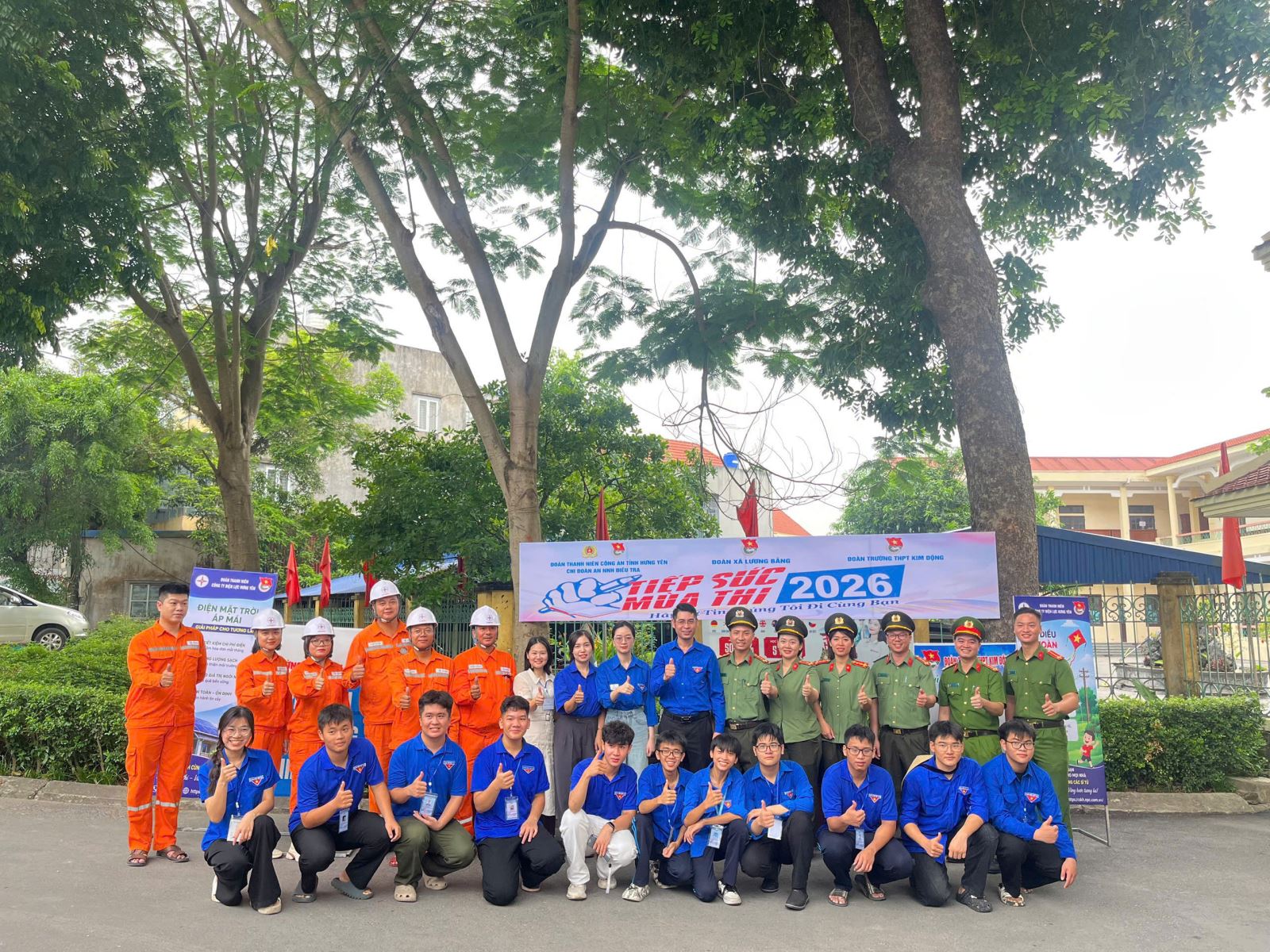 Tuổi trẻ Công an tỉnh đồng hành, tiếp sức mùa thi trong kỳ thi tốt nghiệp THPT năm 2026
