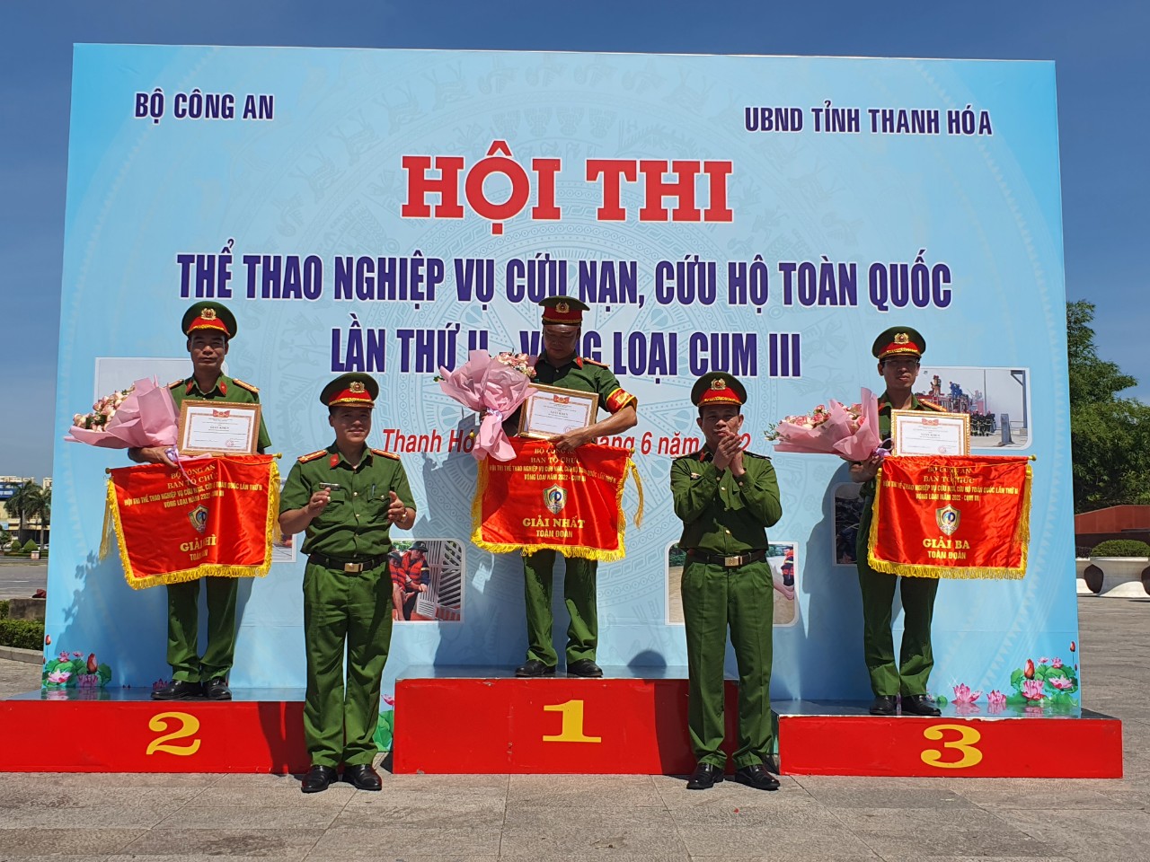 Đội tuyển Công an tỉnh Hưng Yên đạt giải ba tại Hội thi thể thao nghiệp vụ cứu nạn, cứu hộ toàn quốc lần thứ II – Cụm III