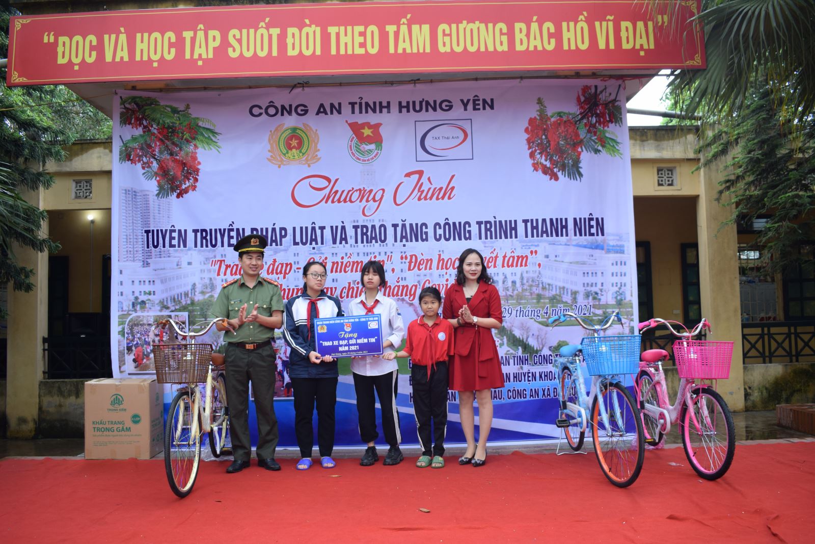 Thầy giáo trường Tiểu học Đại Hưng gửi thư cảm ơn  Đoàn thanh niên Công an tỉnh về những hoạt động ý nghĩa, thiết thực