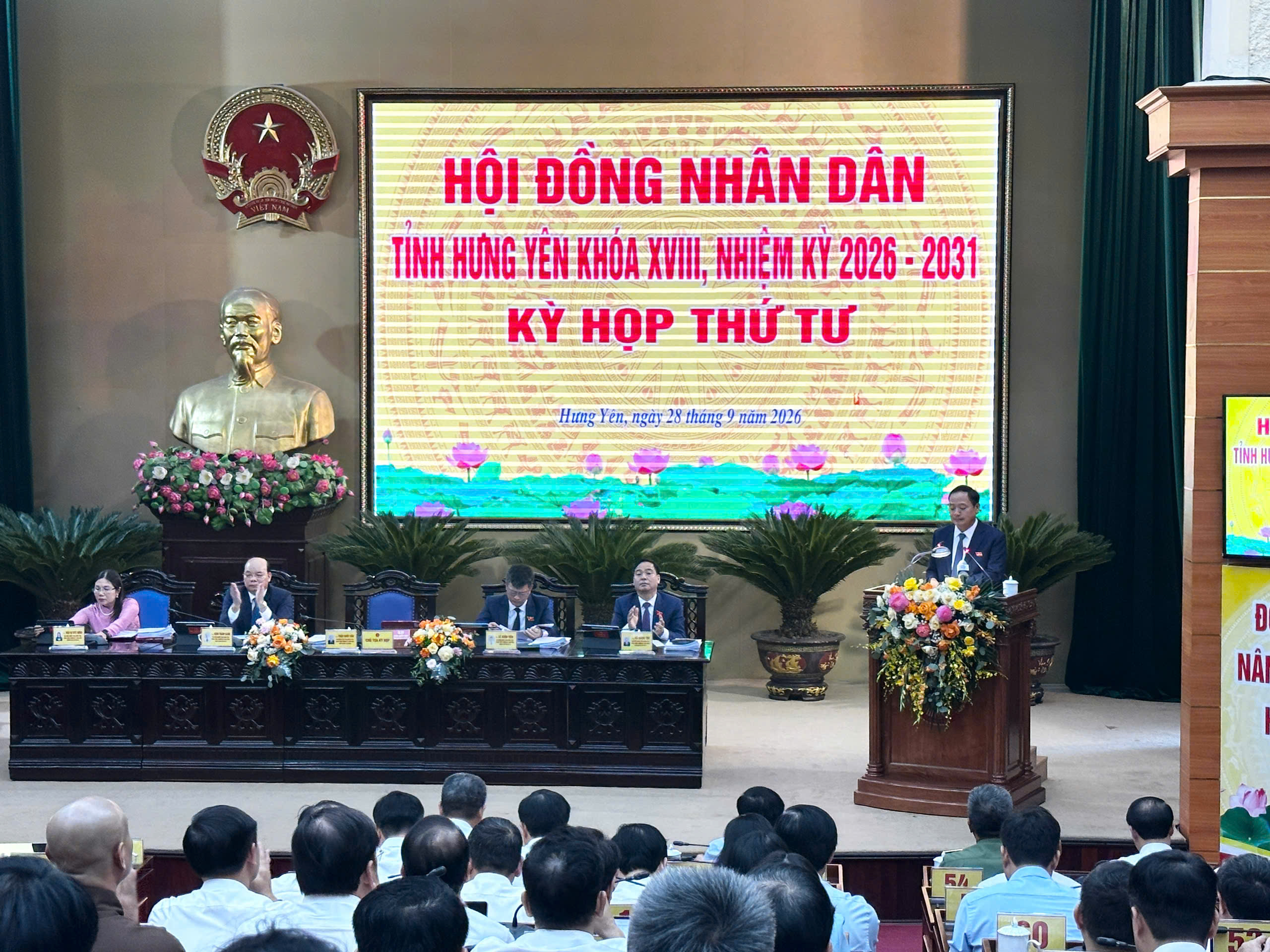 Công an phường Phố Hiến bảo đảm an ninh, trật tự Kỳ họp thứ tư HĐND tỉnh Hưng Yên khóa XVIII, nhiệm kỳ 2026 - 2031