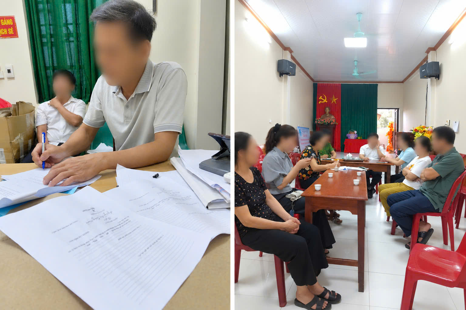 Công an phường Phố Hiến phối hợp hòa giải thành công mâu thuẫn trong trường hợp gây mất an ninh trật tự tại khu dân cư