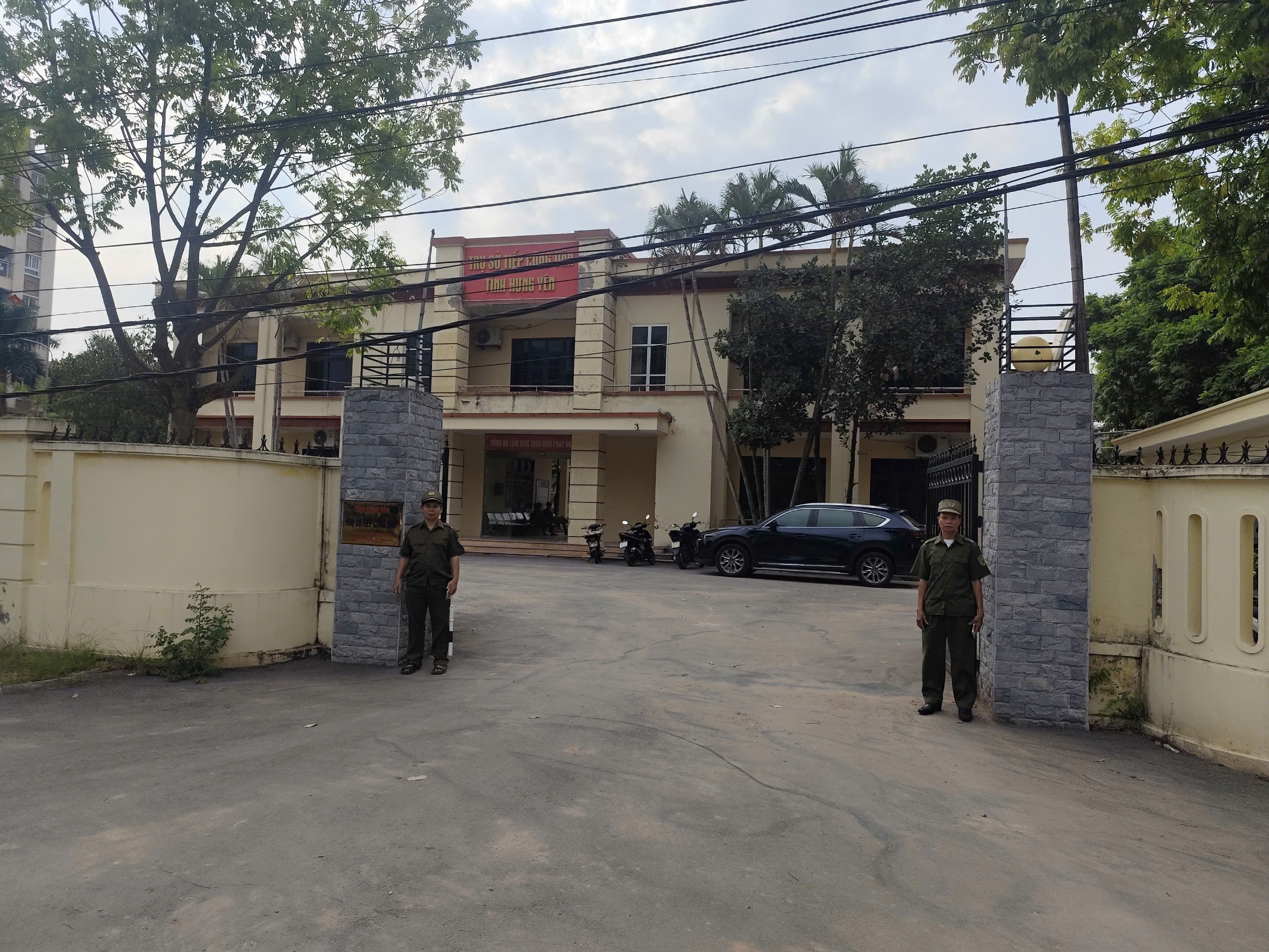Công an phường Phố Hiến bố trí lực lượng ANTT tại cơ sở phối hợp bảo đảm ANTT buổi tiếp công dân