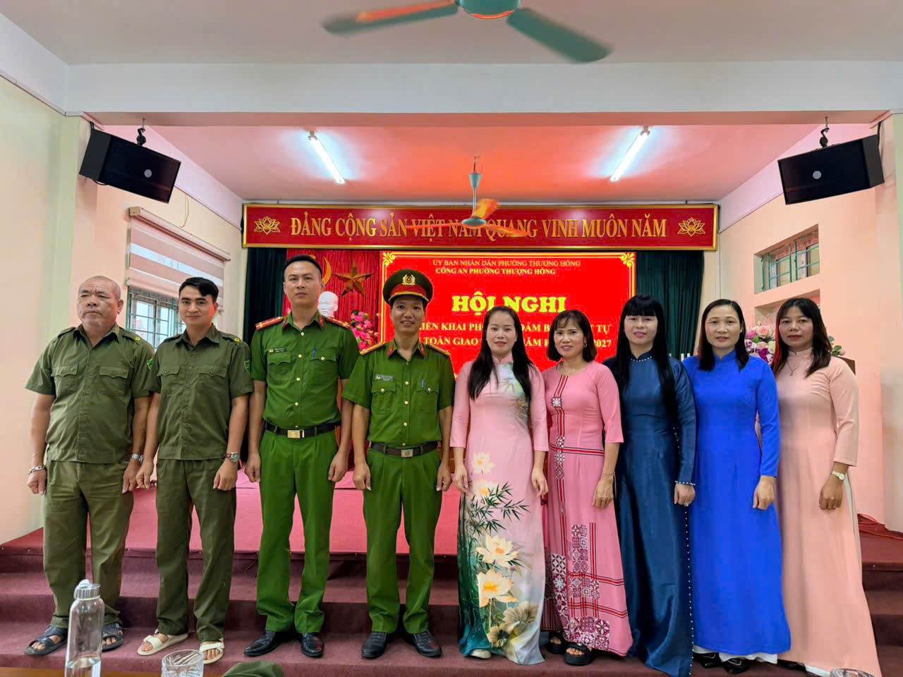 Công an phường Thượng Hồng chuẩn bị các điều kiện tốt nhất phục vụ cho “Ngày hội toàn dân đưa trẻ đến trường”