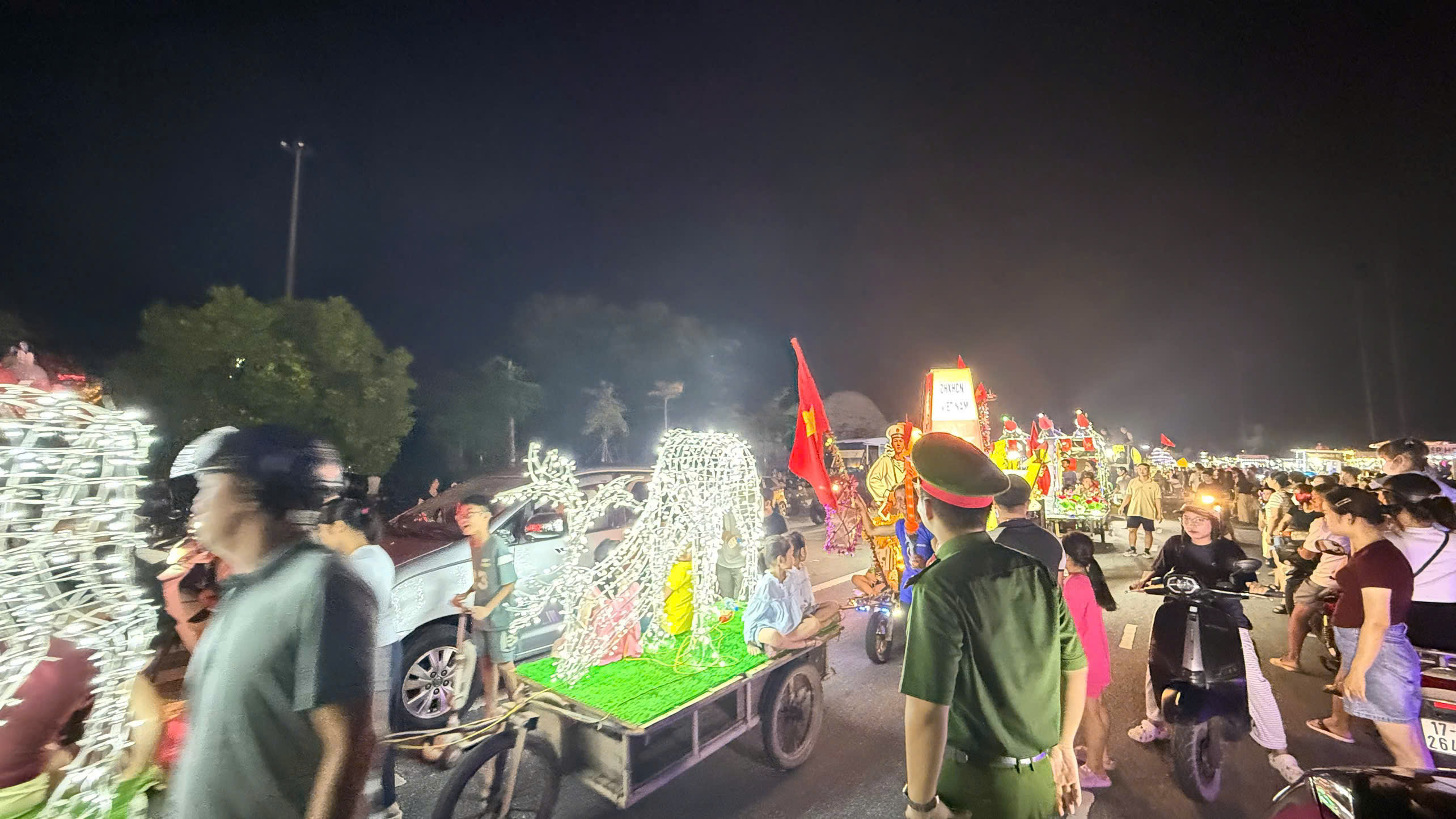 Công an phường Trà Lý tham mưu triển khai kế hoạch bảo đảm an ninh, trật tự các hoạt động Tết Trung thu năm 2026
