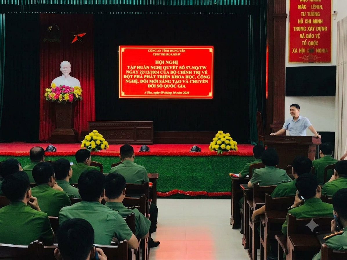 Cụm thi đua số 7 tổ chức Hội nghị tập huấn triển khai Nghị quyết số 57 của Bộ Chính trị
