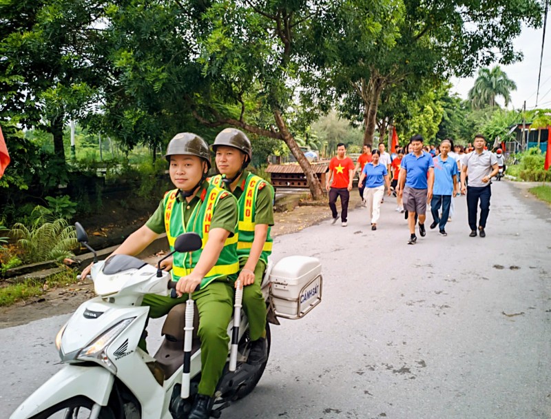 Xã Bắc Đông Quan sôi nổi hưởng ứng hoạt động 