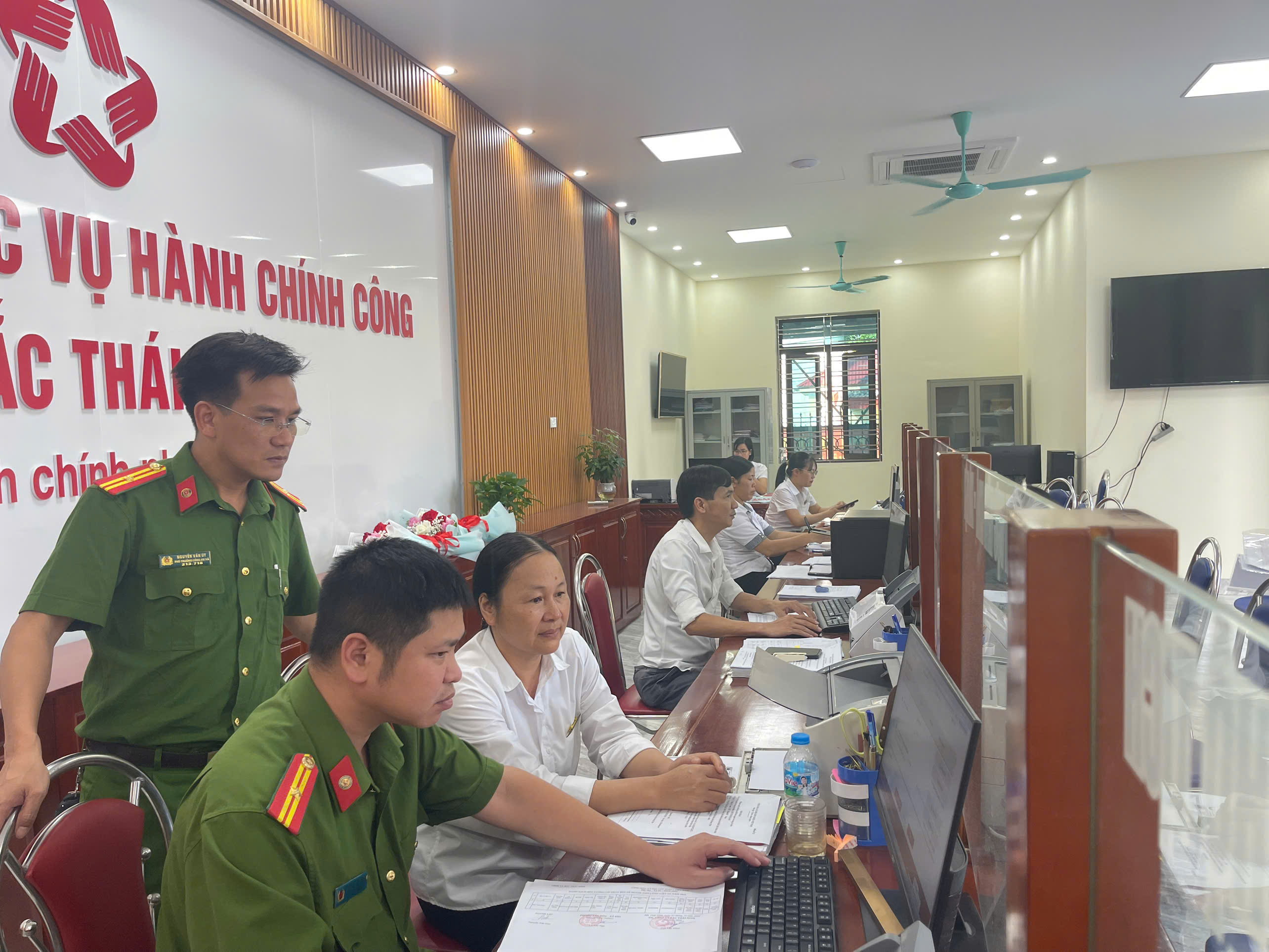 Công an xã Bắc Thái Ninh chủ động triển khai các biện pháp bảo đảm an ninh, an toàn thông tin tại cơ quan đảng, chính quyền