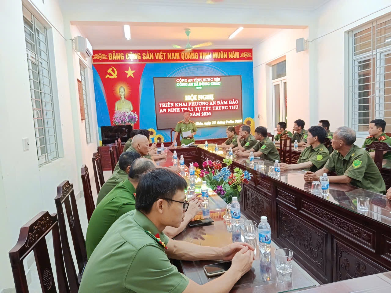 Công an xã Đồng Châu triển khai Phương án bảo đảm an toàn chương trình “Vui Tết Trung thu năm 2026”
