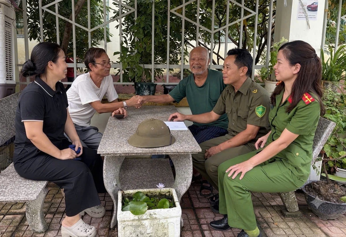 Hiệu quả từ công tác nắm tình hình, giải quyết mâu thuẫn trong nội bộ nhân dân từ cơ sở