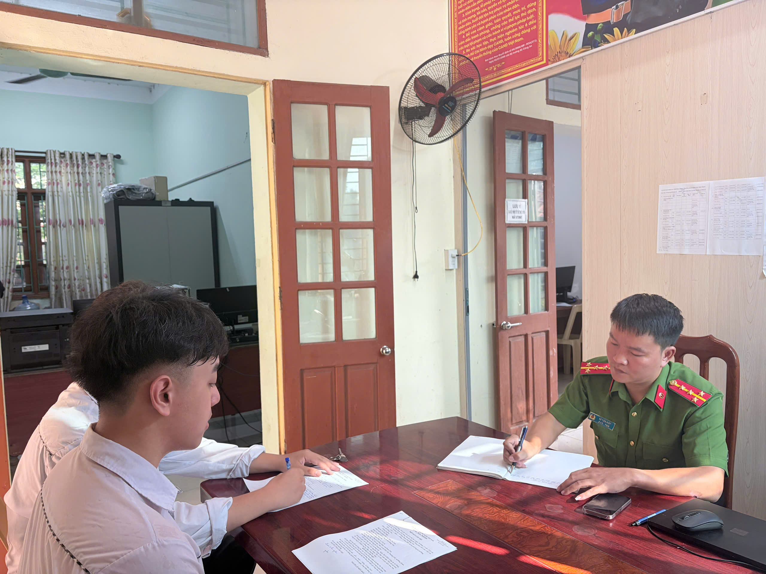 Công an xã Đông Quan kịp thời ngăn chặn, đẩy lùi bạo lực học đường