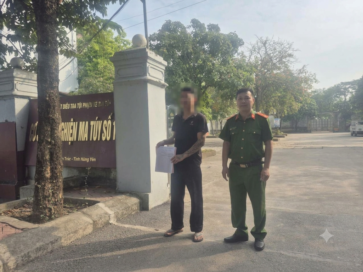 Công an xã Khoái Châu đồng hành, hỗ trợ người sau cai nghiện tái hoà nhập cộng đồng