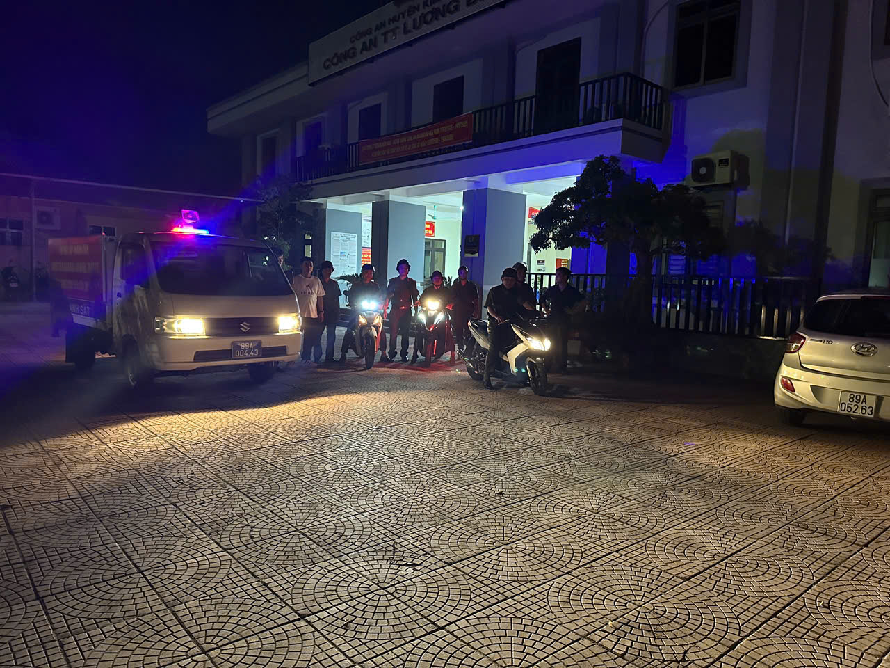 Hiệu quả từ công tác tuần tra đảm bảo an ninh trật tự ban đêm của Công an xã Lương Bằng