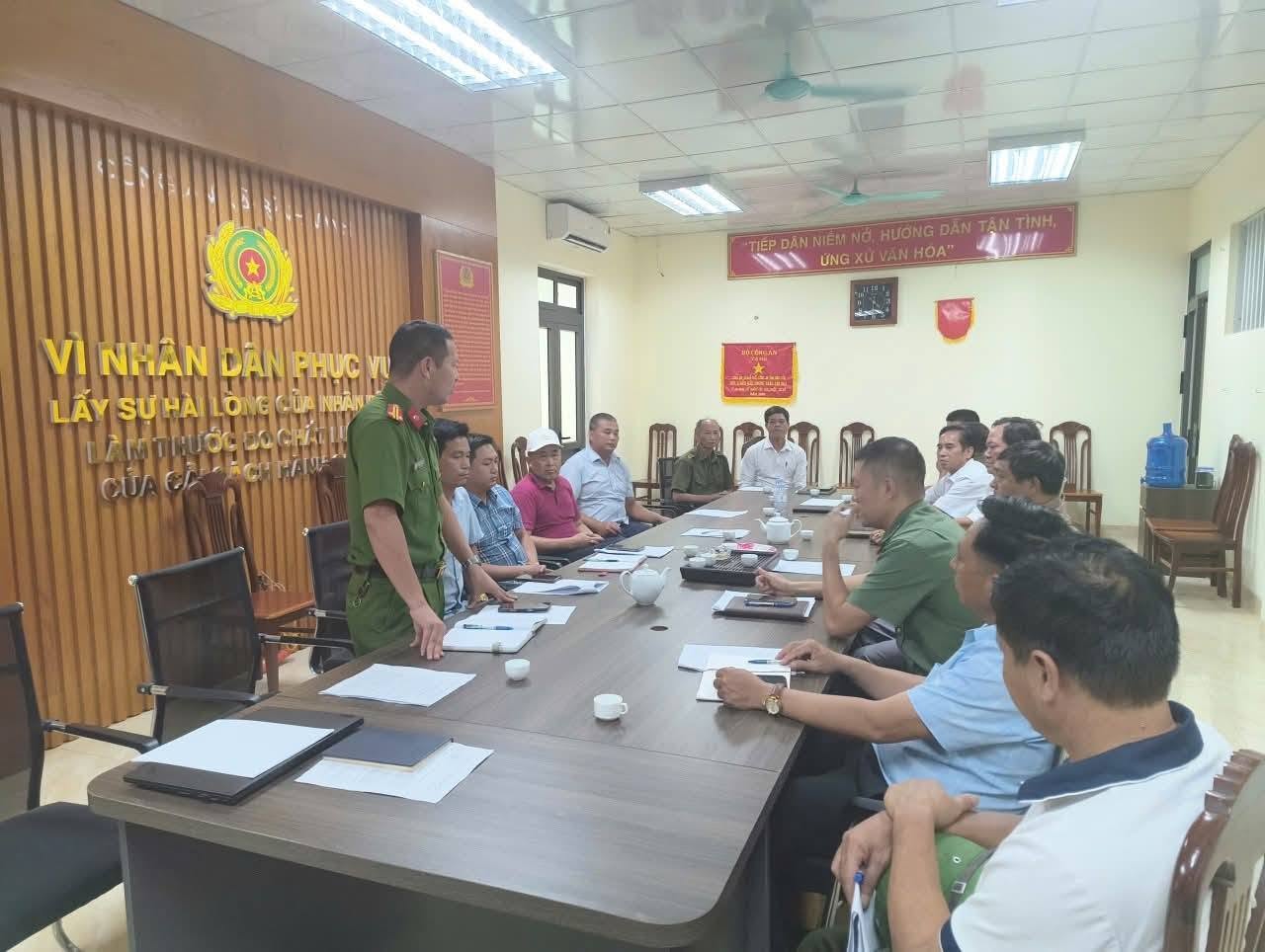 Công an xã Mễ Sở chủ động nắm tình hình, bảo đảm an ninh, trật tự ngay từ cơ sở