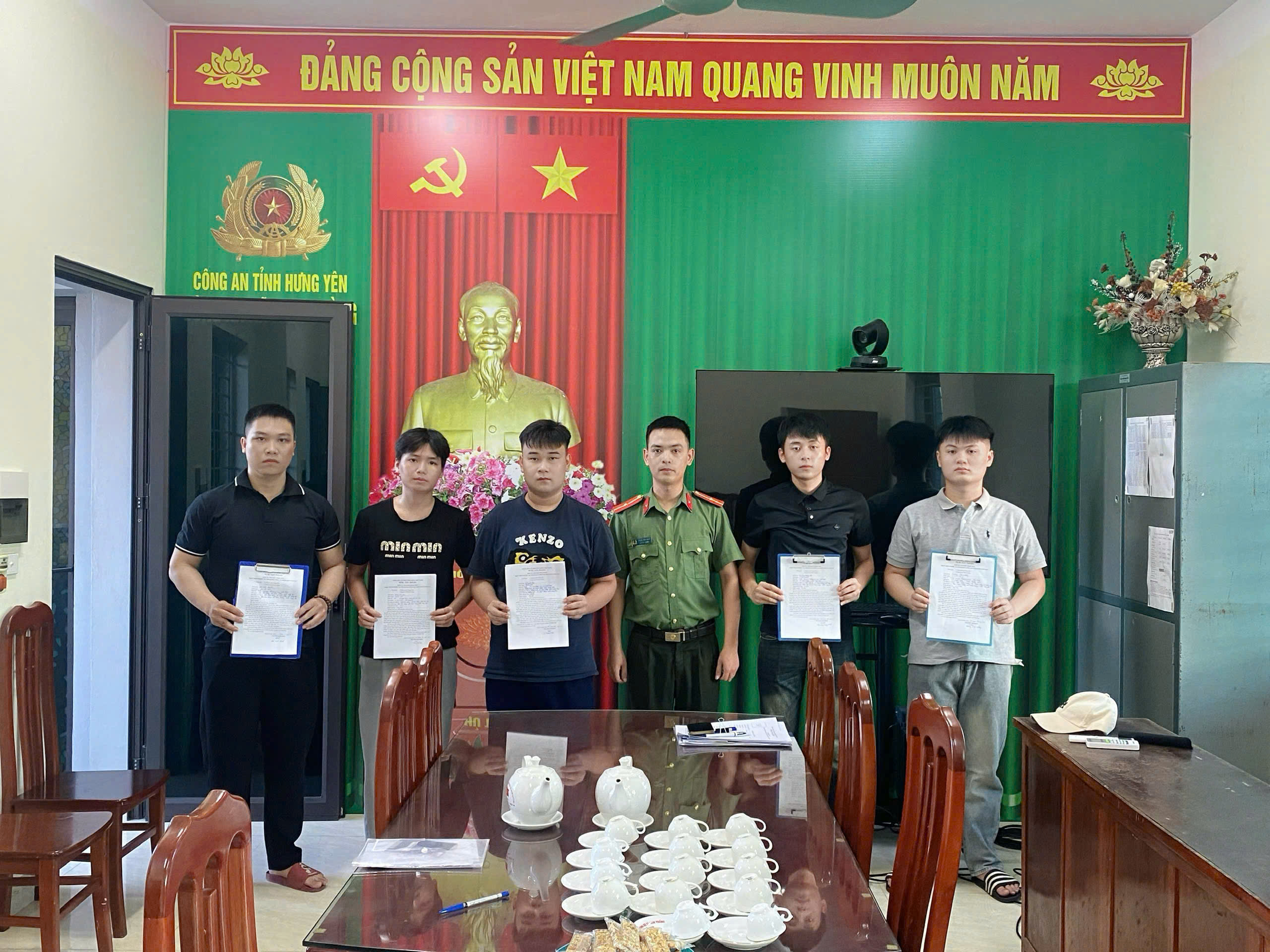 Công an xã Nam Cường chủ động triển khai công tác tuyển chọn công dân thực hiện nghĩa vụ tham gia Công an nhân dân năm 2027