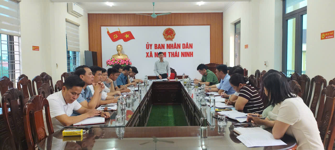 Công an xã Nam Thái Ninh chủ động nắm tình hình, bảo đảm ANTT phục vụ bầu Trưởng thôn nhiệm kỳ 2026–2031