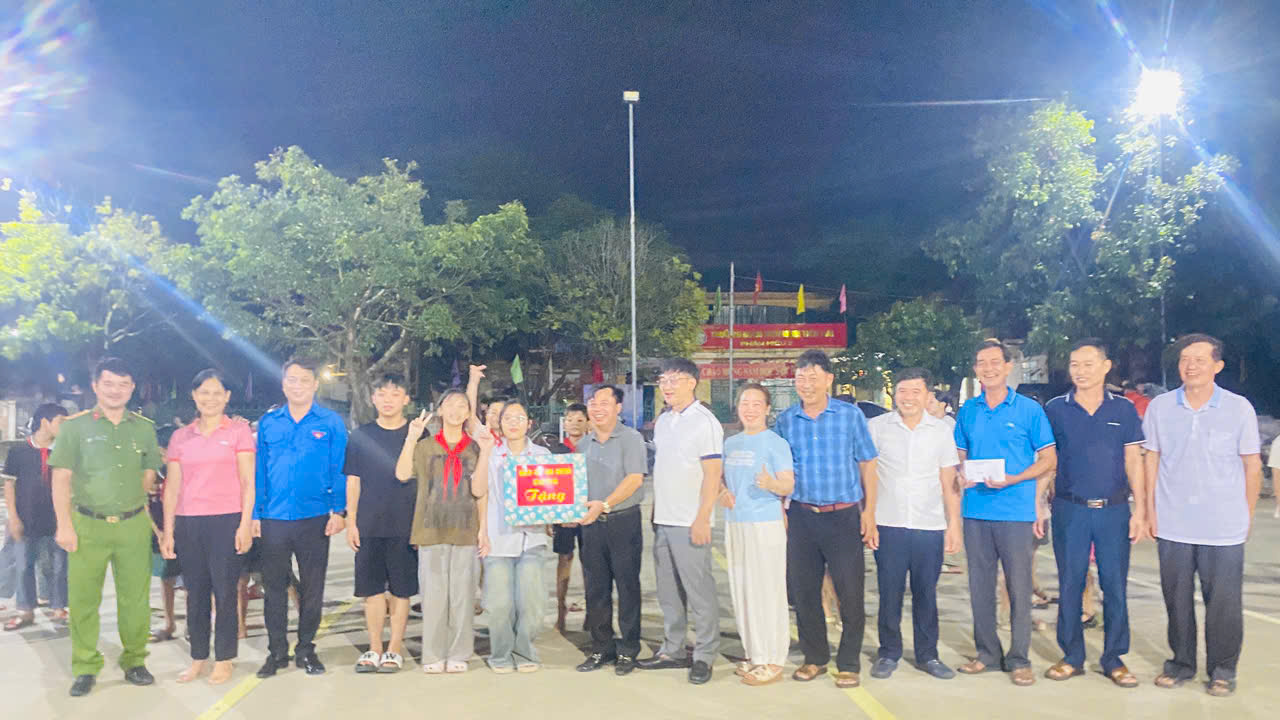 Công an xã Nam Tiền Hải chủ động bảo đảm an ninh trật tự phục vụ các hoạt động Tết trung thu 2026