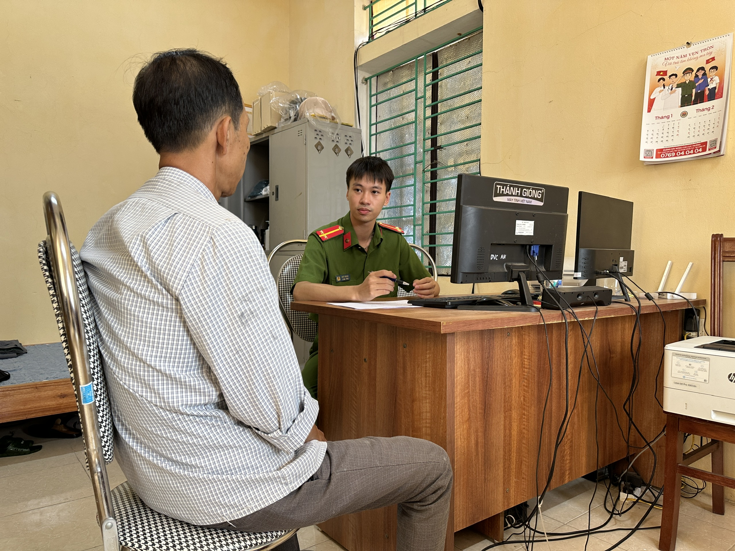 Công an xã Ngự Thiên tăng cường tuyên truyền, giáo dục, nâng cao ý thức chấp hành pháp luật trên không gian mạng