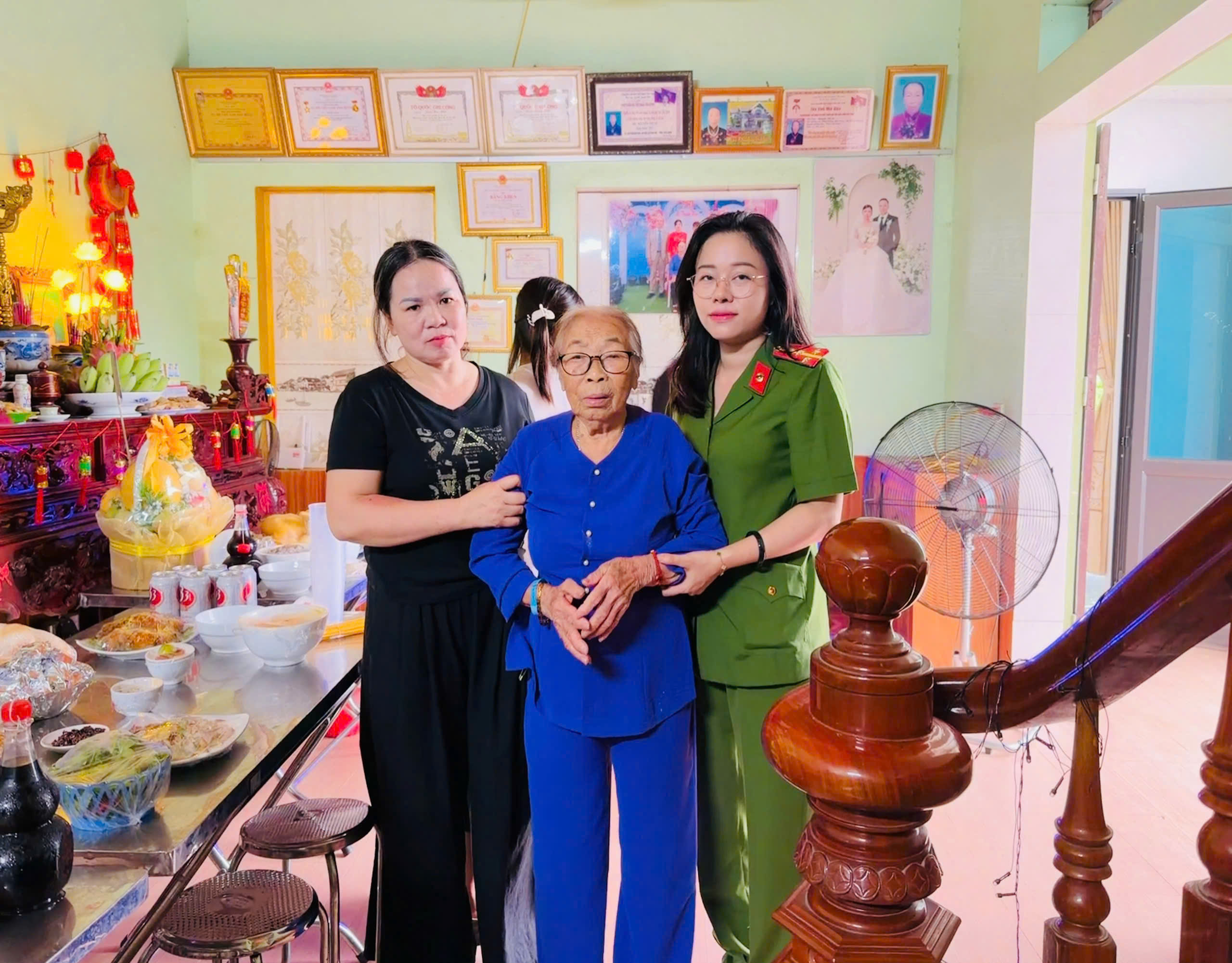 Công an xã Nguyễn Du: Ấm áp 