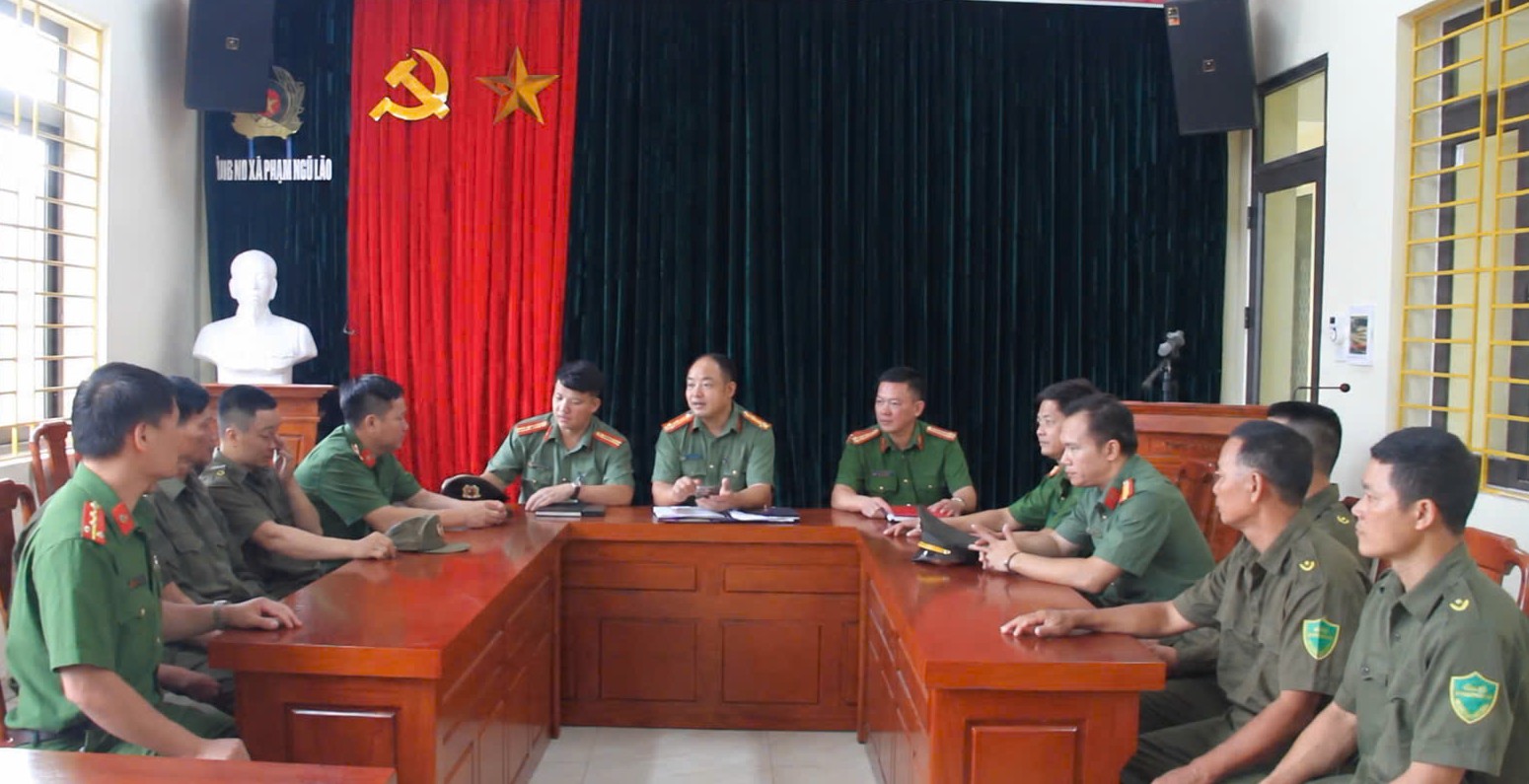 Công an xã Phạm Ngũ Lão phát huy hiệu quả mô hình “Ba chủ động về an ninh quốc gia”