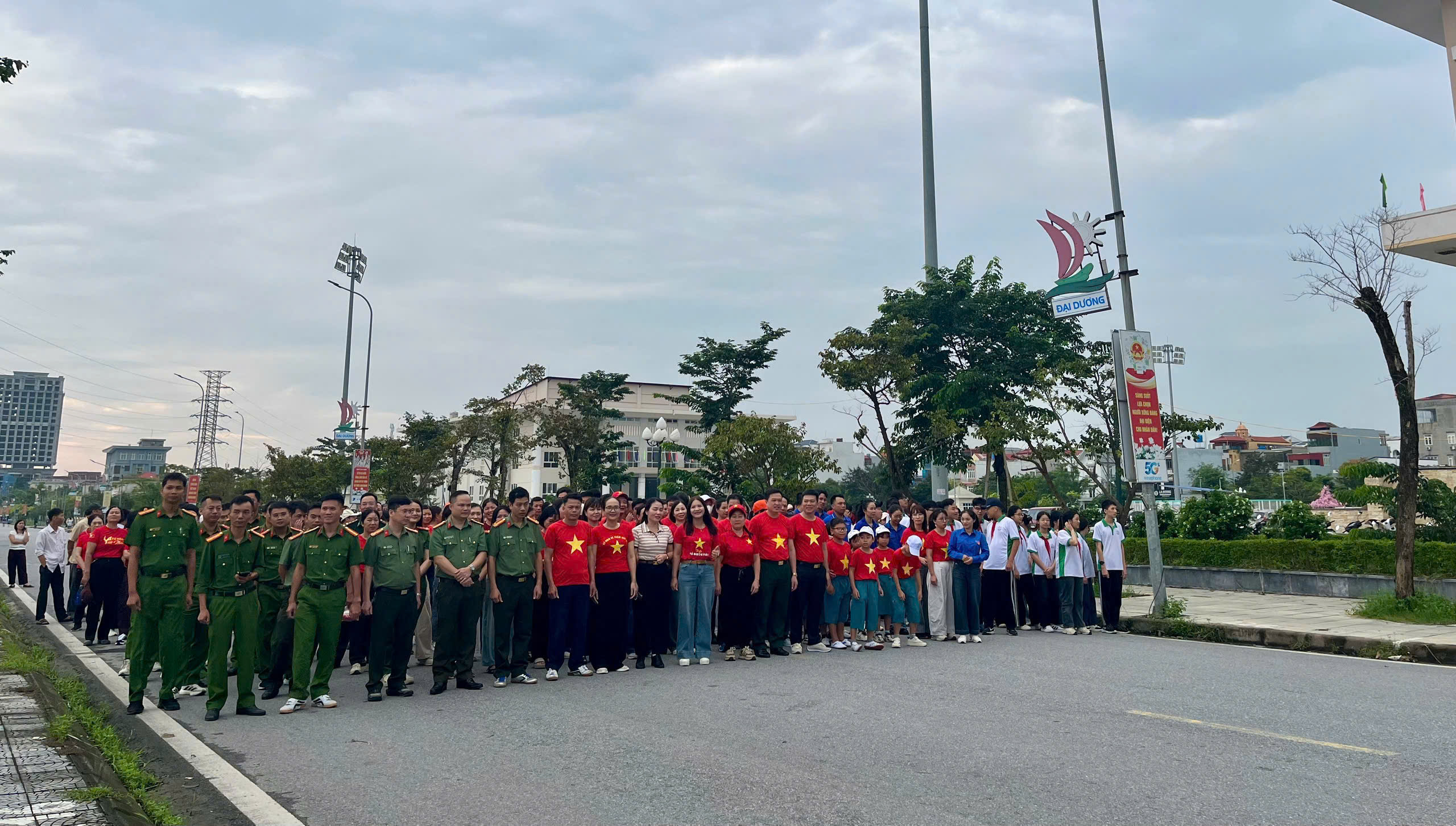 Công an xã Thái Thụy tham mưu tổ chức chương trình “Cùng Việt Nam tiến bước 2026”