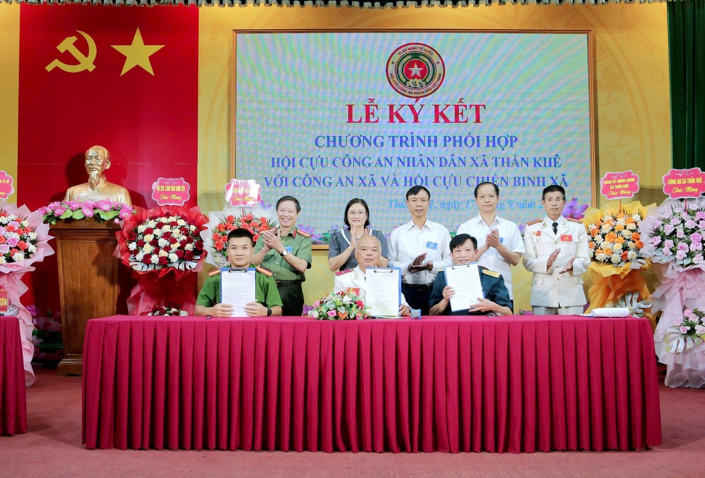 Xã Thần Khê tổ chức Đại hội Hội Cựu Công an xã nhiệm kỳ 2026–2031 và ký kết chương trình phối hợp bảo đảm an ninh, trật tự