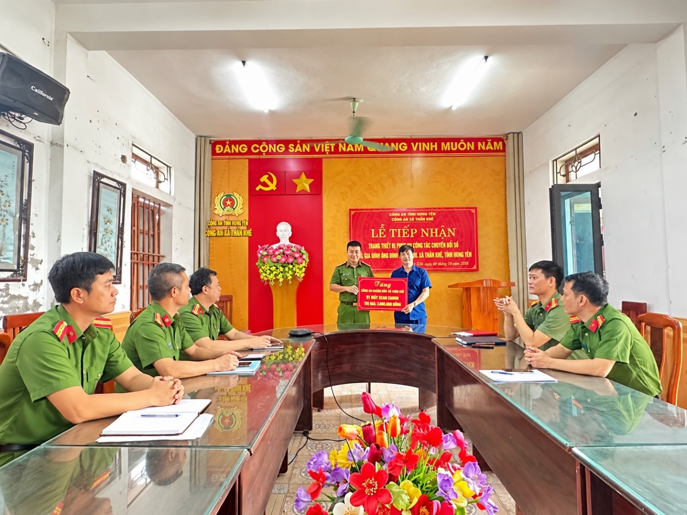 Công an xã Thần Khê: Lan tỏa tinh thần chuyển đổi số từ những việc làm thiết thực
