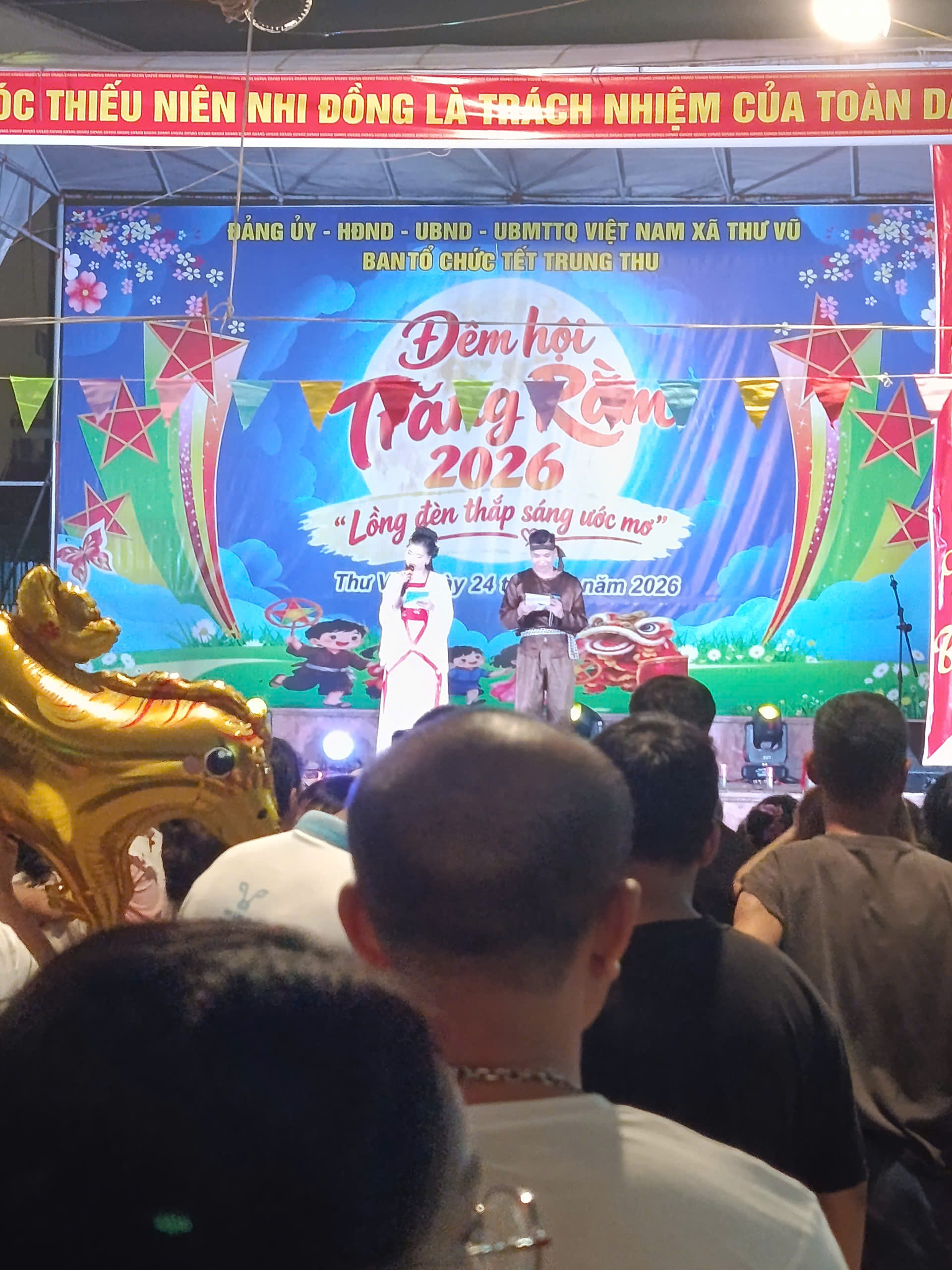 Công an xã Thư Vũ triển khai phương án đảm bảo an ninh, an toàn quá trình tổ chức Trung thu năm 2026 trên địa bàn xã.