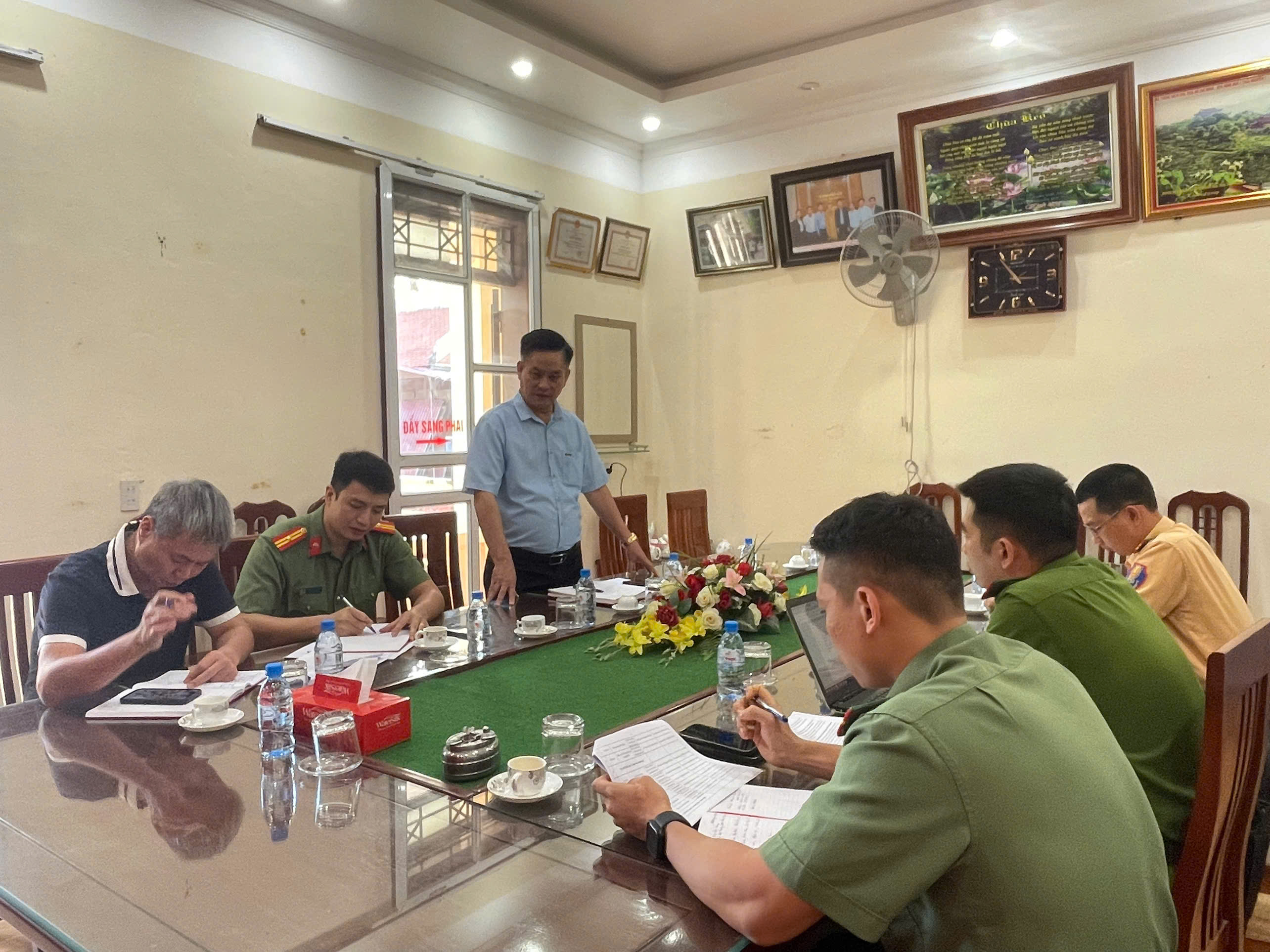 Công an xã Vũ Tiên chủ động phối hợp nắm tình hình, bảo đảm an ninh, trật tự Lễ hội Chùa Keo mùa thu năm 2026