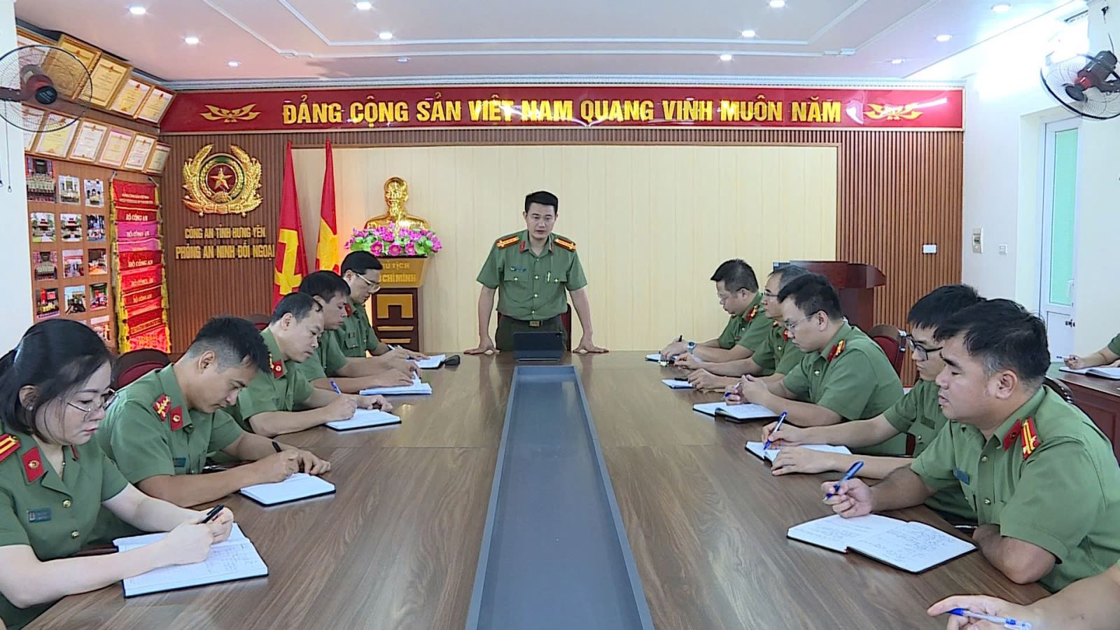 Phòng An ninh đối ngoại Công an tỉnh Hưng Yên tăng cường đảm bảo công tác an ninh đối ngoại ngay từ địa bàn cơ sở