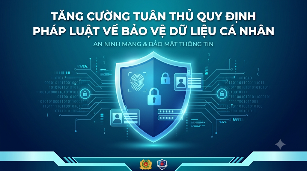 Tăng cường tuân thủ quy định pháp luật về bảo vệ Dữ liệu cá nhân
