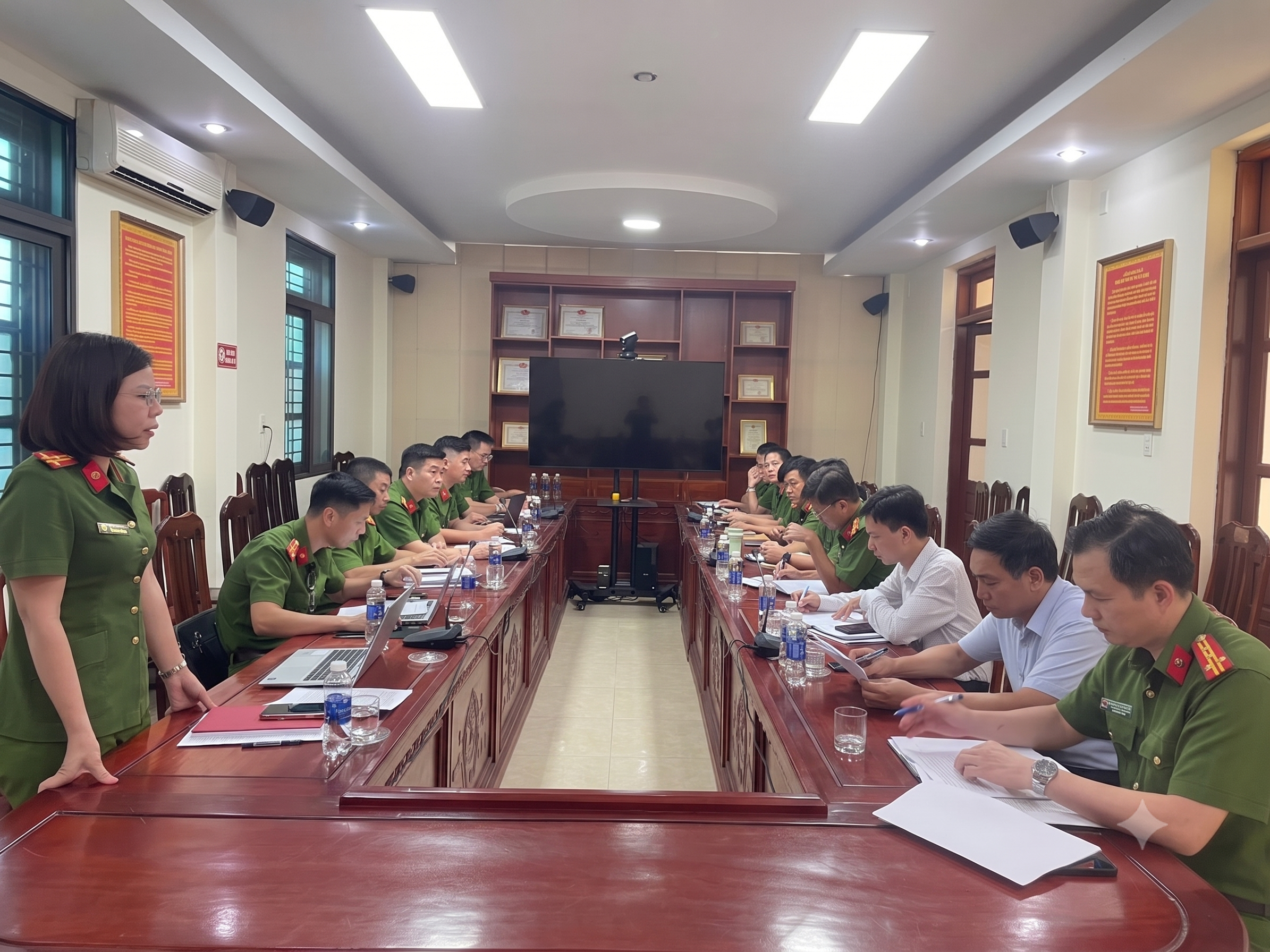 Phòng Cảnh sát quản lý hành chính về trật tự xã hội: Tăng cường kiểm tra, hướng dẫn việc thực hiện các nhiệm vụ của Đề án 06 tại cơ sở