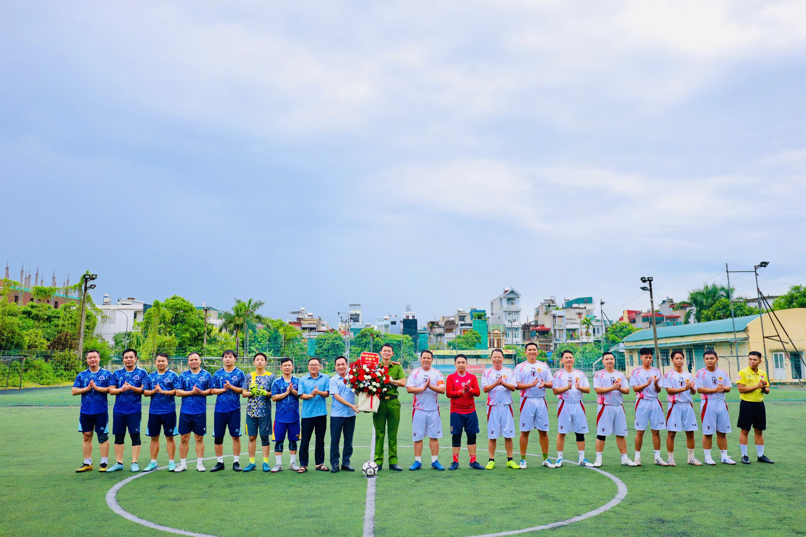 Phòng Cảnh sát phòng cháy chữa cháy và cứu nạn, cứu hộ : Giao lưu bóng đá chào mừng 81 năm Ngày truyền thống Công an nhân dân Việt Nam (19/8/1945 - 19/8/2026), 21 năm Ngày hội toàn dân bảo vệ an ninh Tổ quốc (19/8/2005 - 19/8/2026