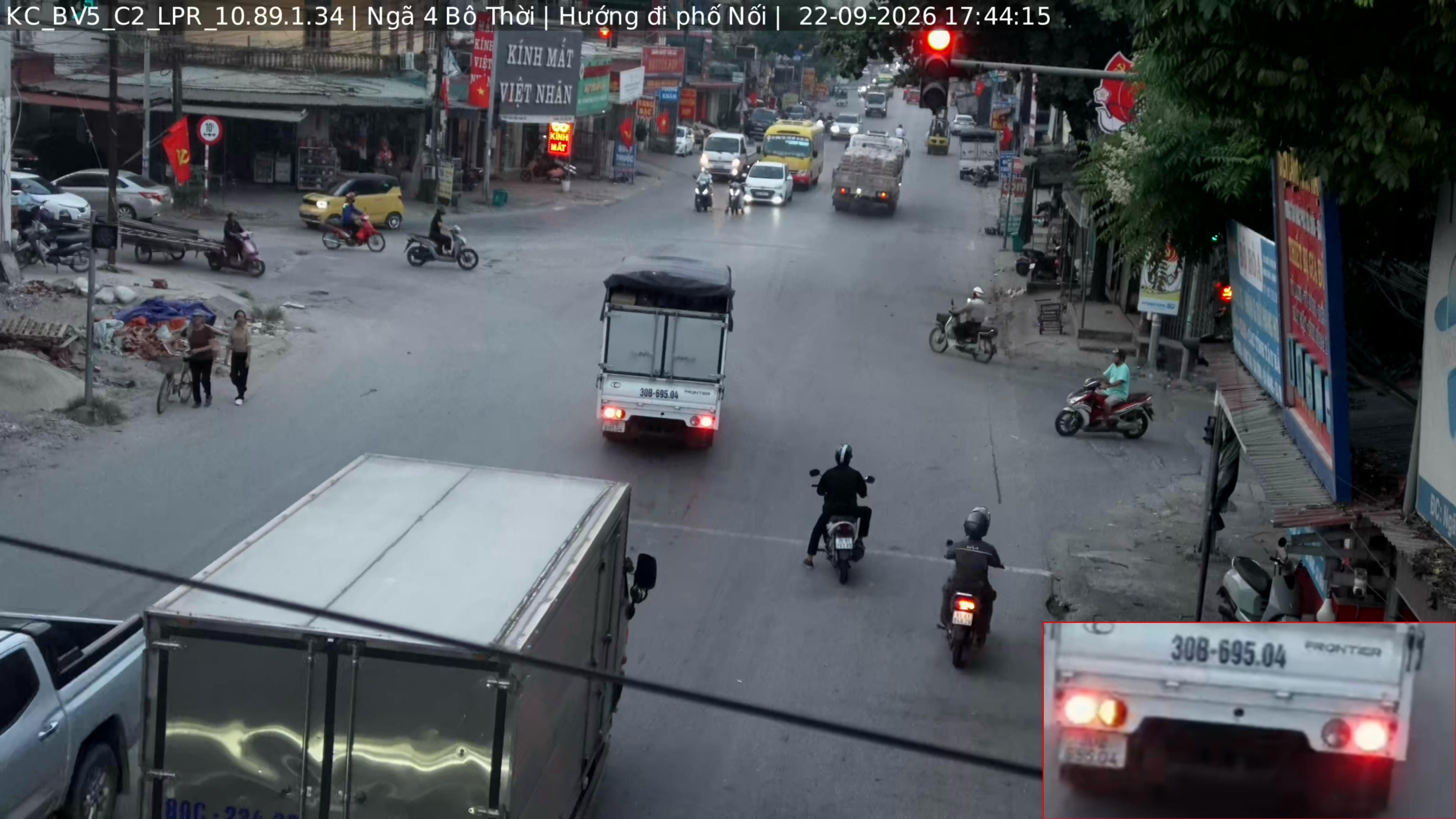Trong tuần, ghi nhận 251 lượt phương tiện vi phạm Luật Trật tự, an toàn giao thông đường bộ bị xử lý phạt nguội